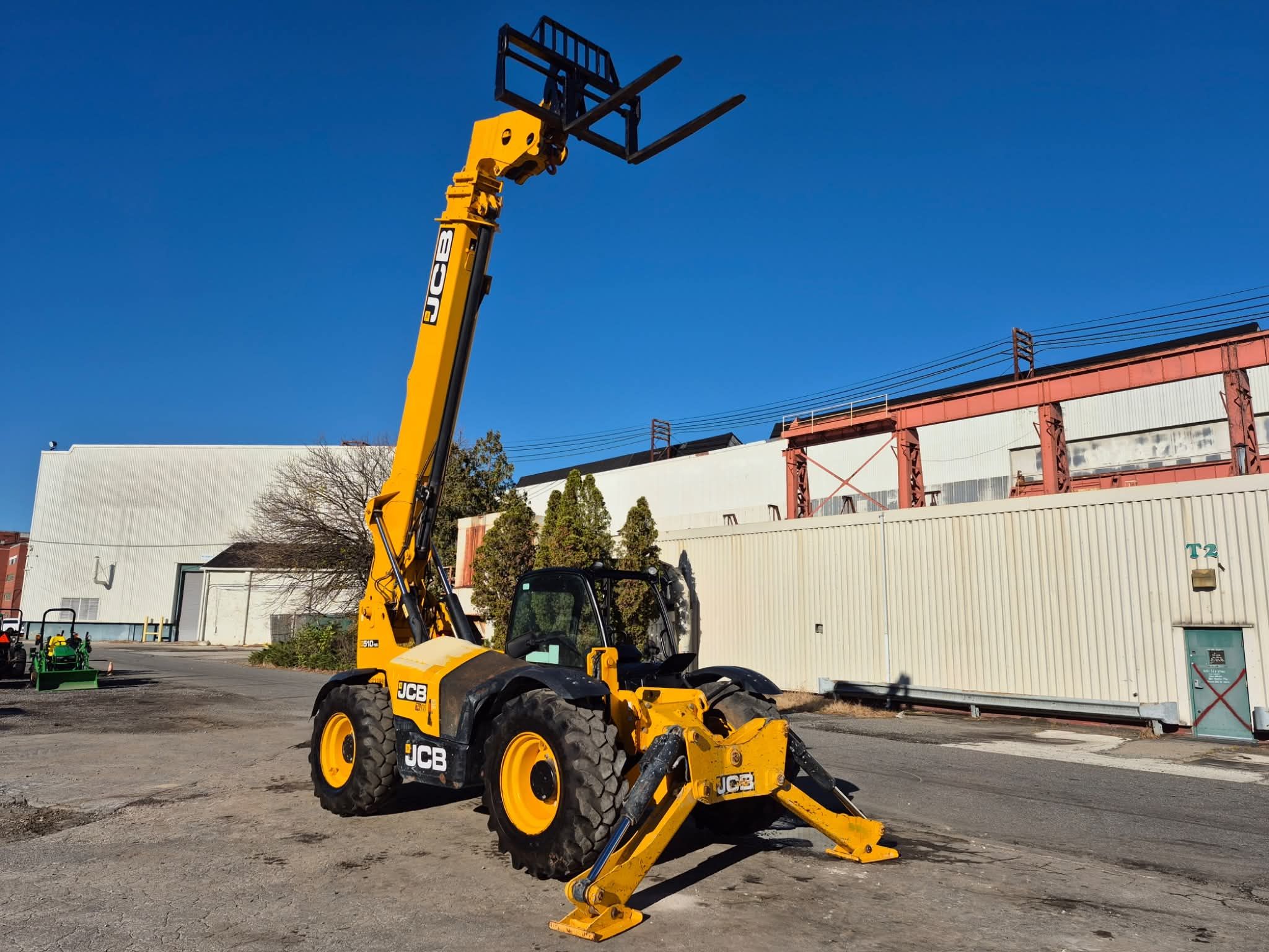 تأجير تليهندرات JCB (رافعات تلسكوبية) في السعودية