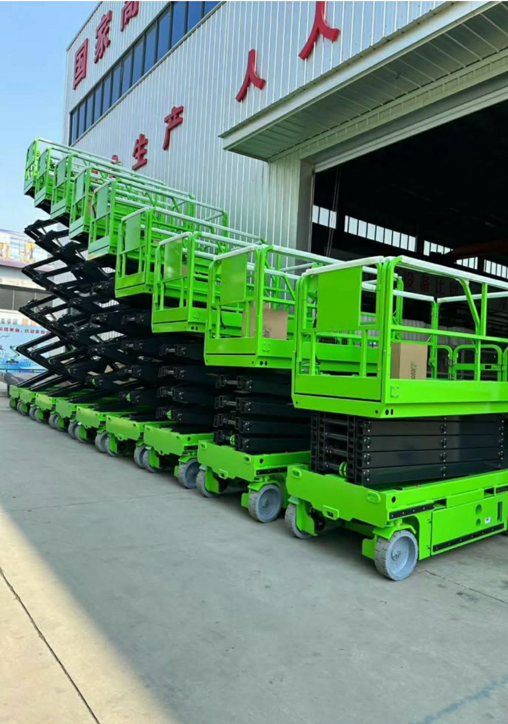 سيزرلفت مانلفت رافعة مقصية كهرباء ديزل مكة جدة