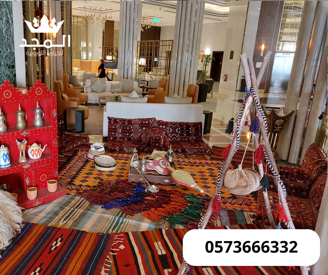 جلسات شعبية, استئجار طاولة طعام,خيام اوروبى وحماما