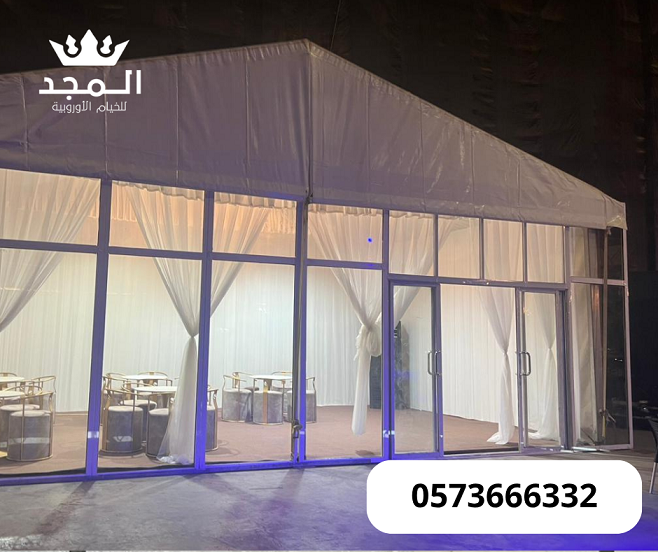 خيام اوربية, جلسات خارجية, خيام شعبية خيام اوروبى