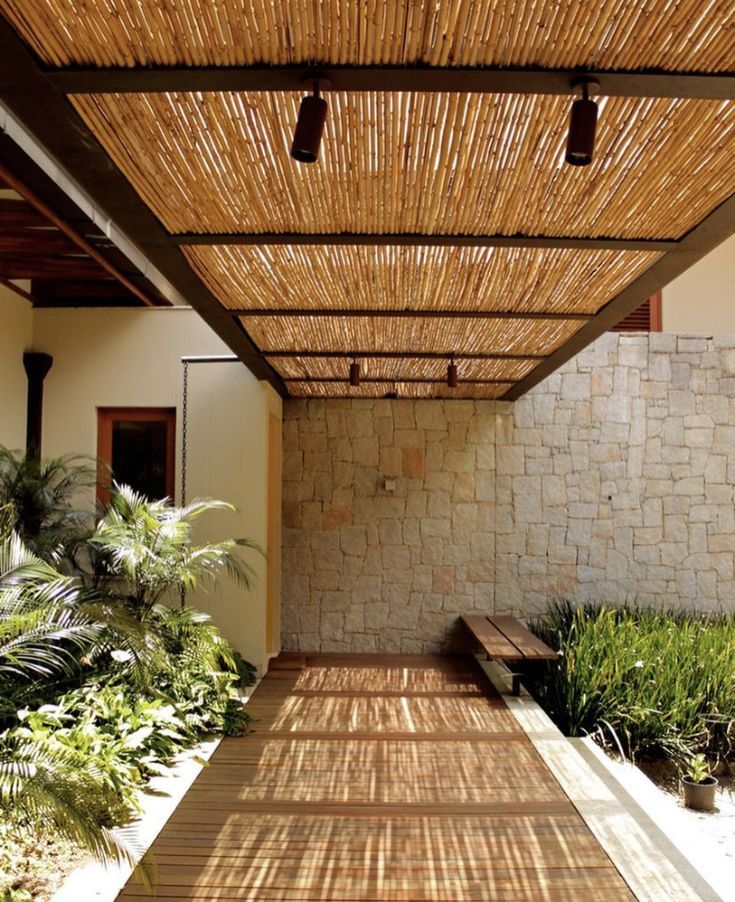 مظلات خيزران