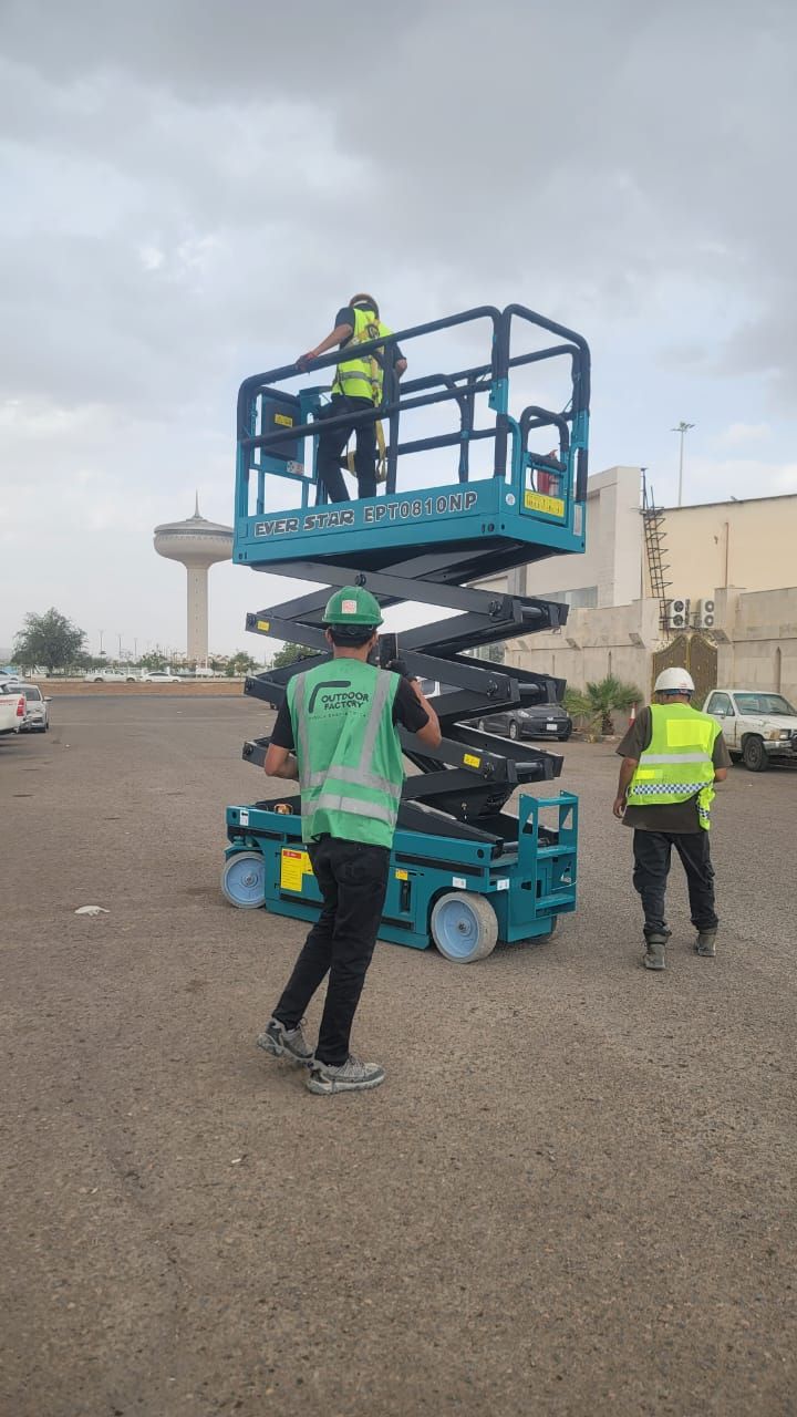 سيزرلفت للايجار كهرباء وديزل.. مان لفت ورافعات شوك