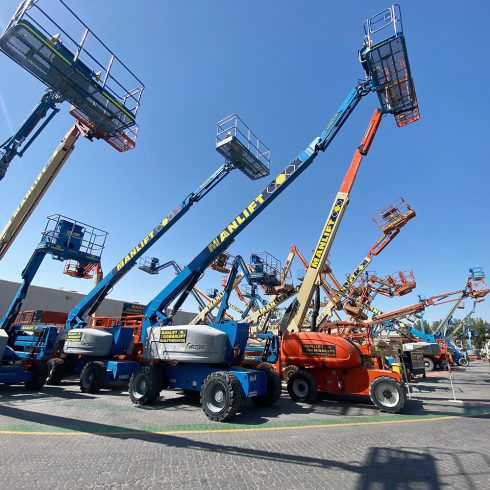 تأجير بوم لفت تلسكوبي مان لفت للايجار في الدمام |