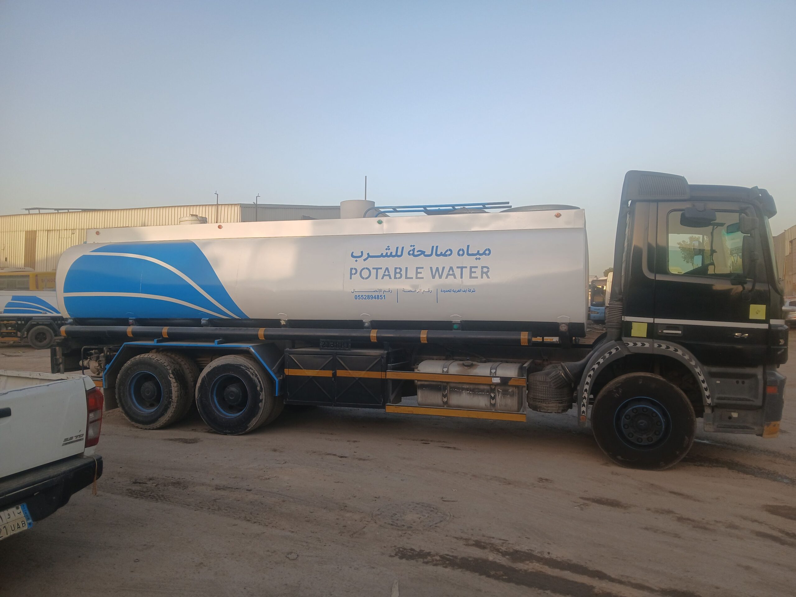 وايت مياه صالحه للشرب ٢٠ طن شمال الرياض