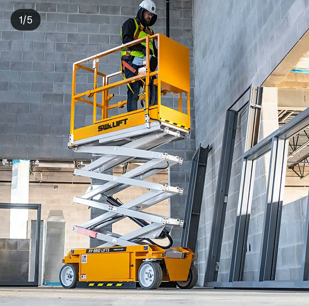 اللايجار سيزرلفت مان لفت رافعة مقصية سقالات كهربائ