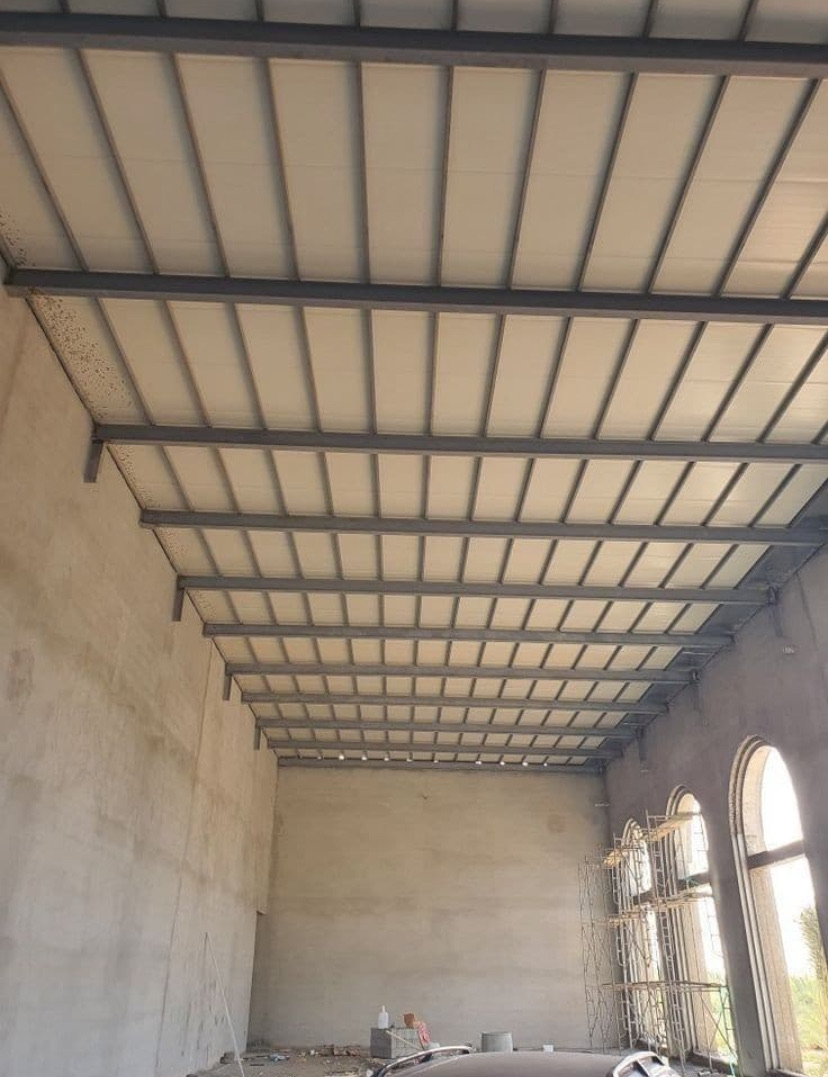 مظلات وسواتر وغرف ساندوش بنل عازله للحراره