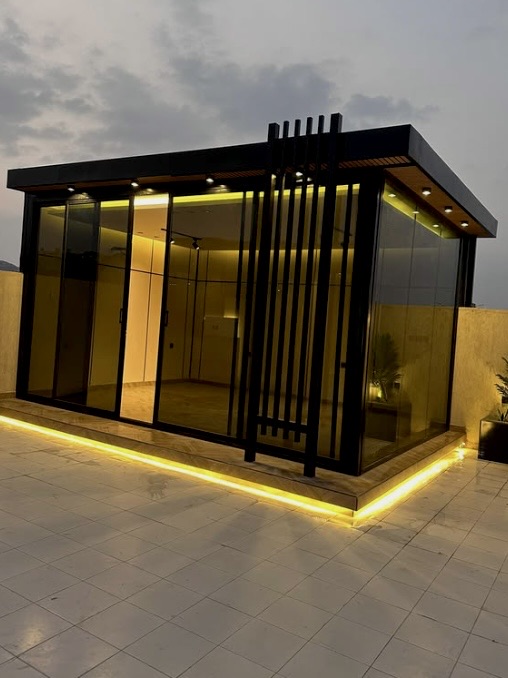 غرف عازله للحراره والصوت ساندوتش بنل صطح وجوانب وم