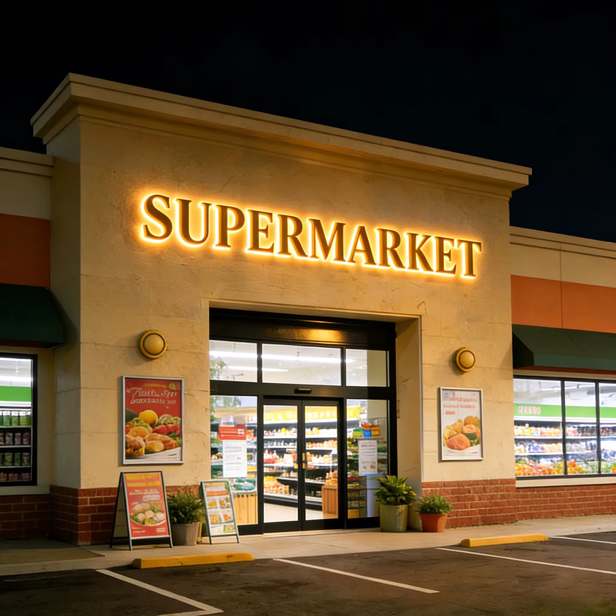 دعايه واعلان حروف بارزه مضيئه سمنت بورد طباعه