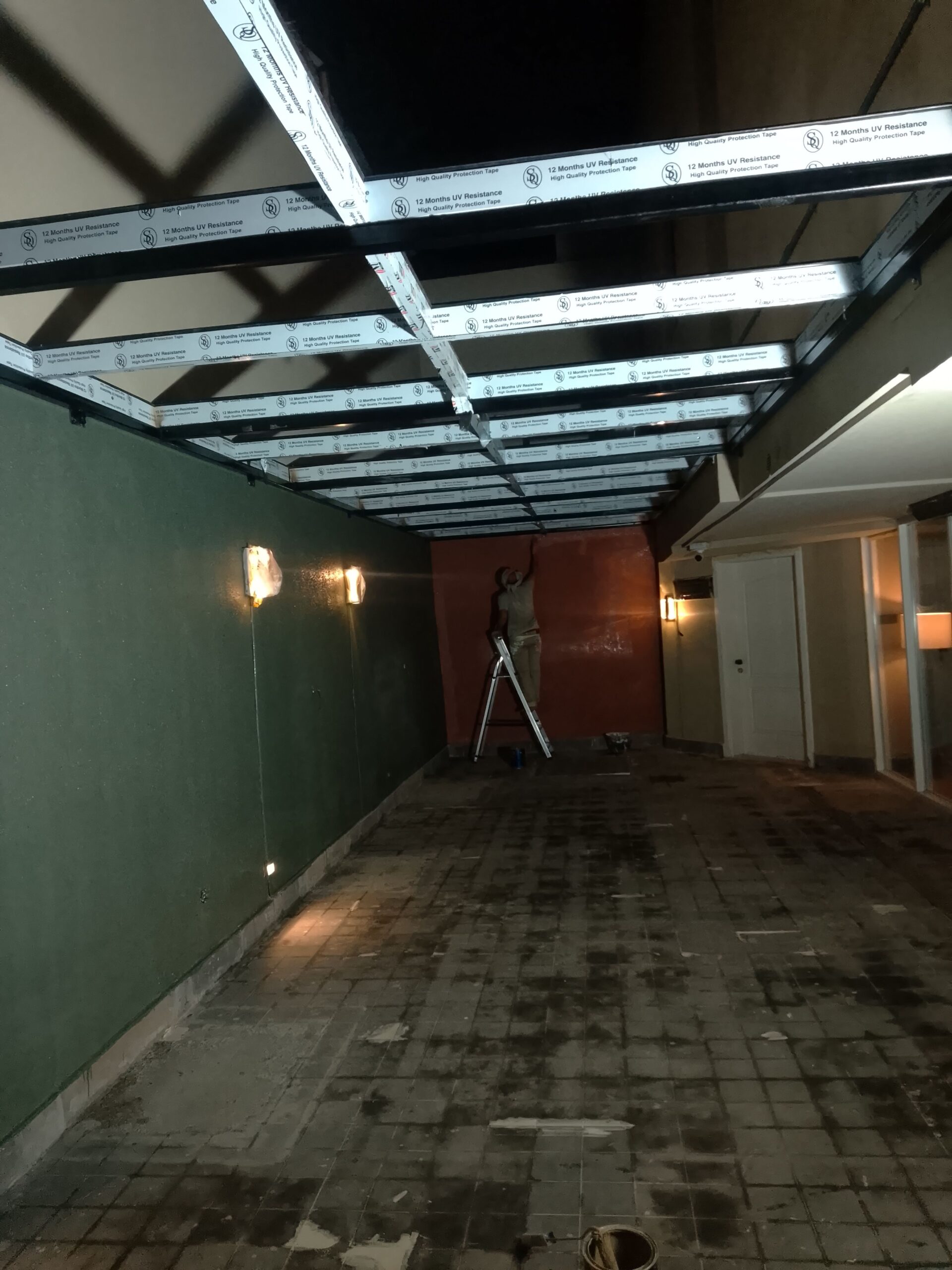 مظلات سواتر هناجر ساندويش بنل وبرجول جده ومكه