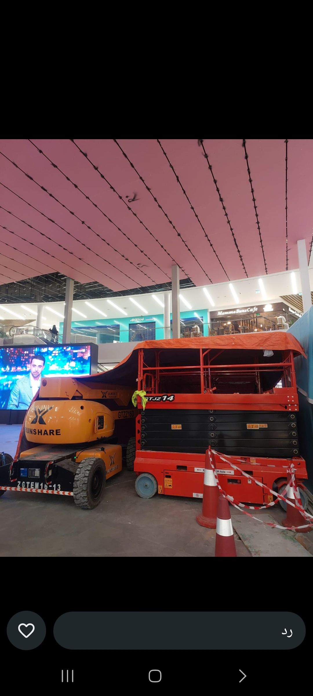 سيزرلفت للايجار مان لفت فوكلفت للايجار جده مكه