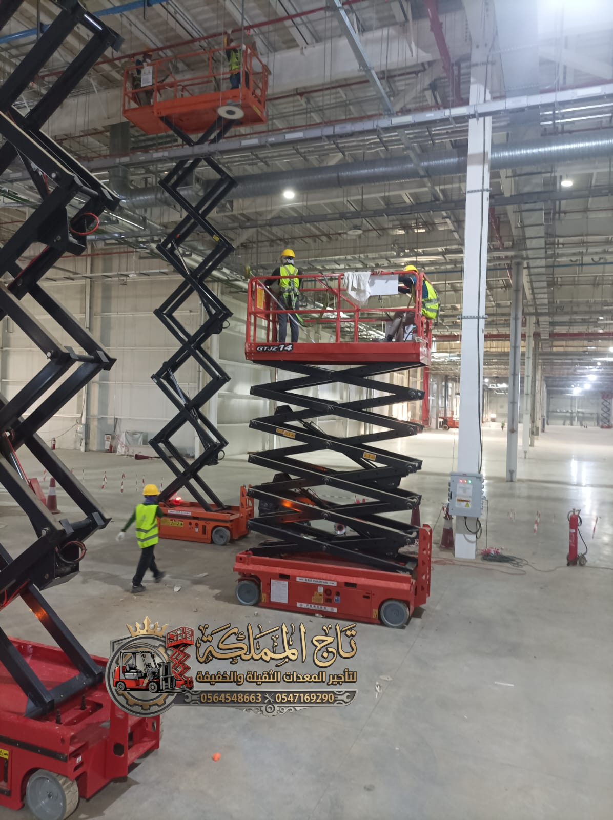 مان لفت – فوركلفت – سيزر لفت – كرينات – للإيجار