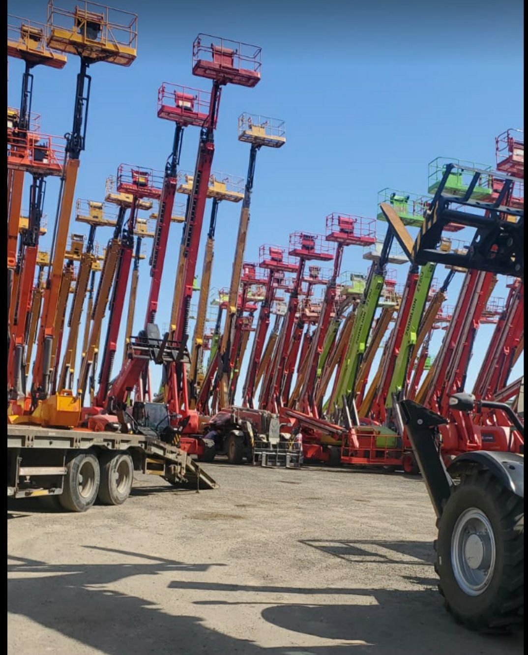 اللايجار سيزرلفت مان لفت رافعة مقصية سقالات كهربائ