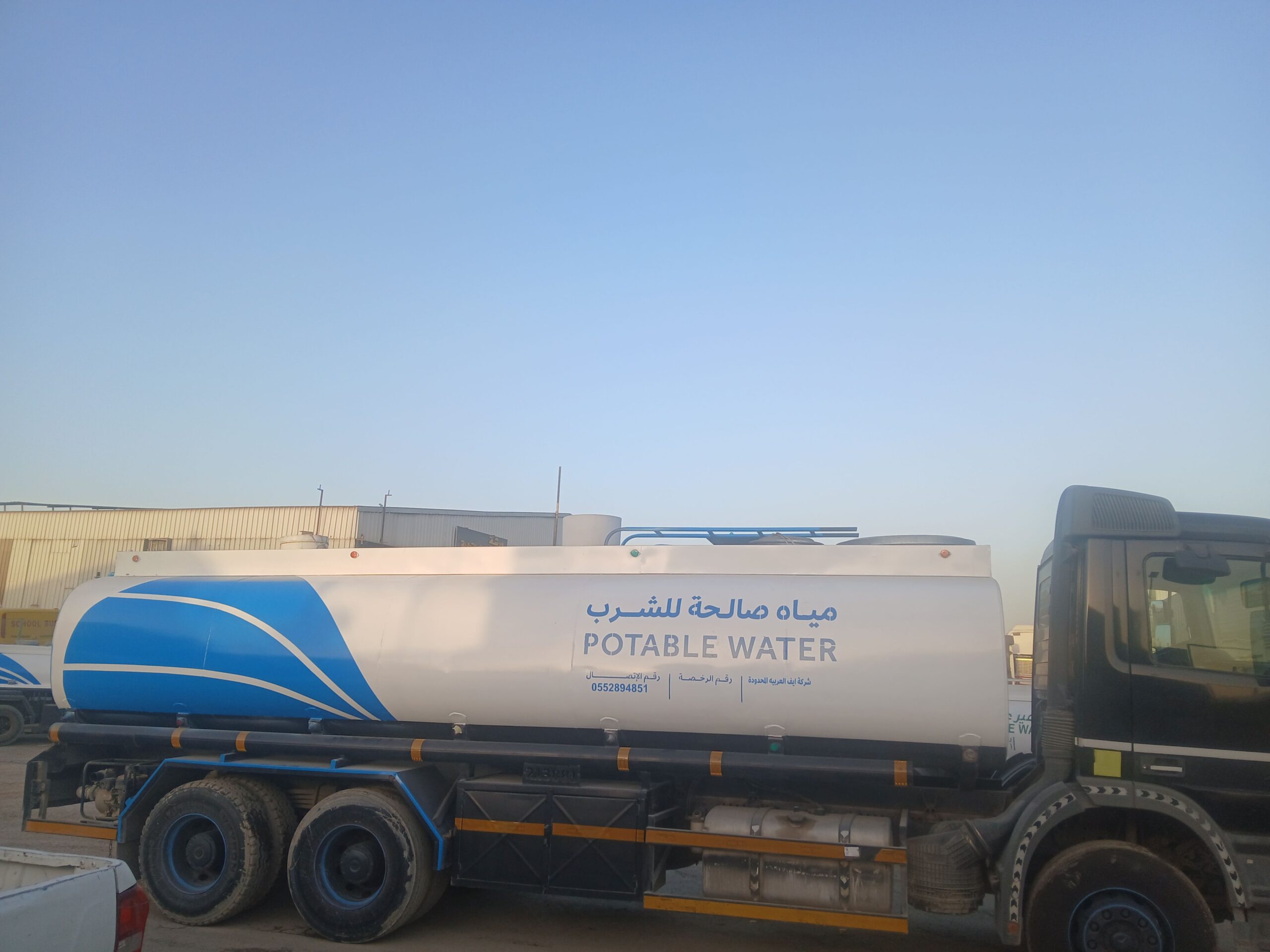 وايت مياه صالحه للشرب ٢٠ طن شمال الرياض