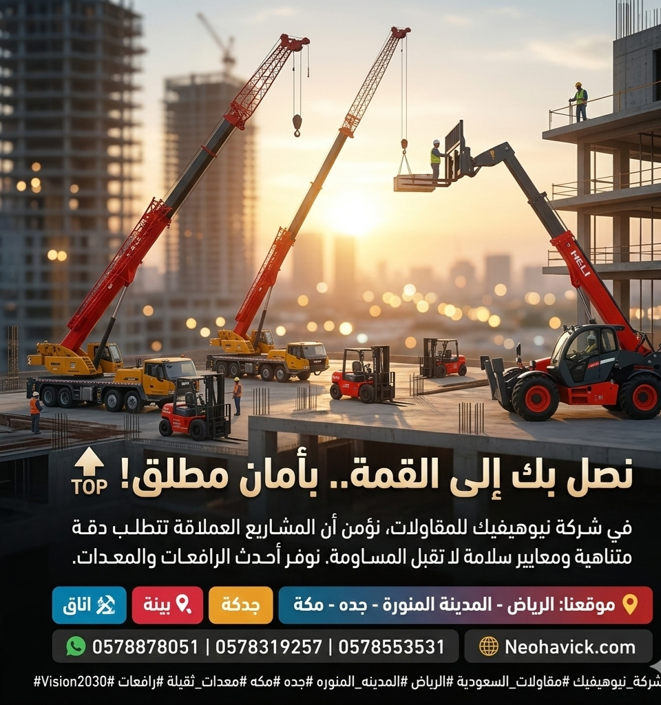 سيزرلفت ومانلفت للايجار شهري سنوي أسبوعي يومي