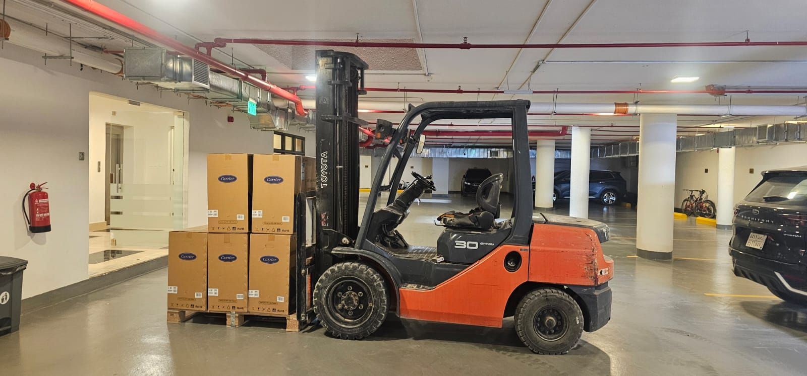 ايجار سيزرلفت مان لفت رافعات شوكيه كرينات جي سي بي