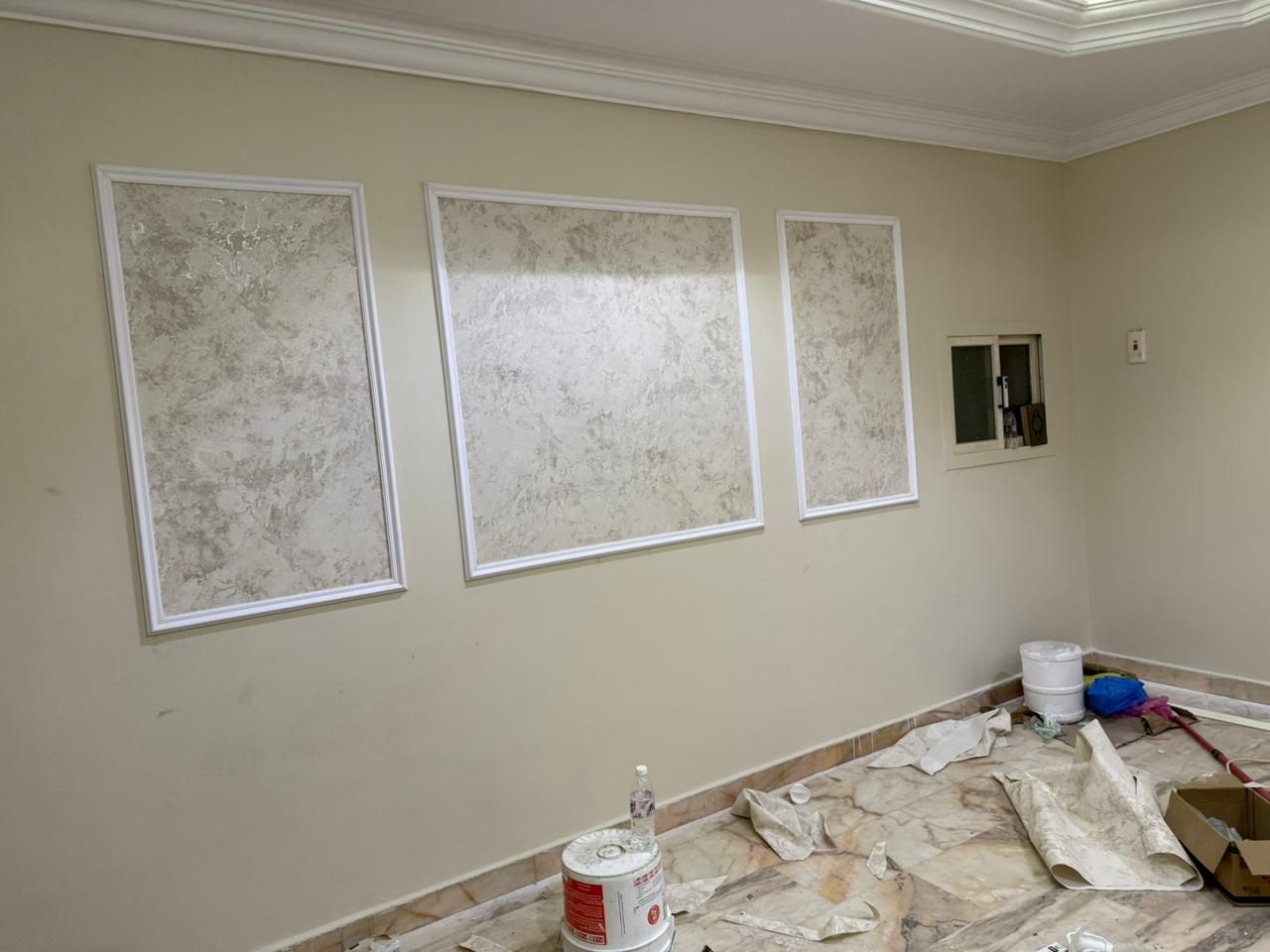 معلم بويا ديكورات دهانات جده