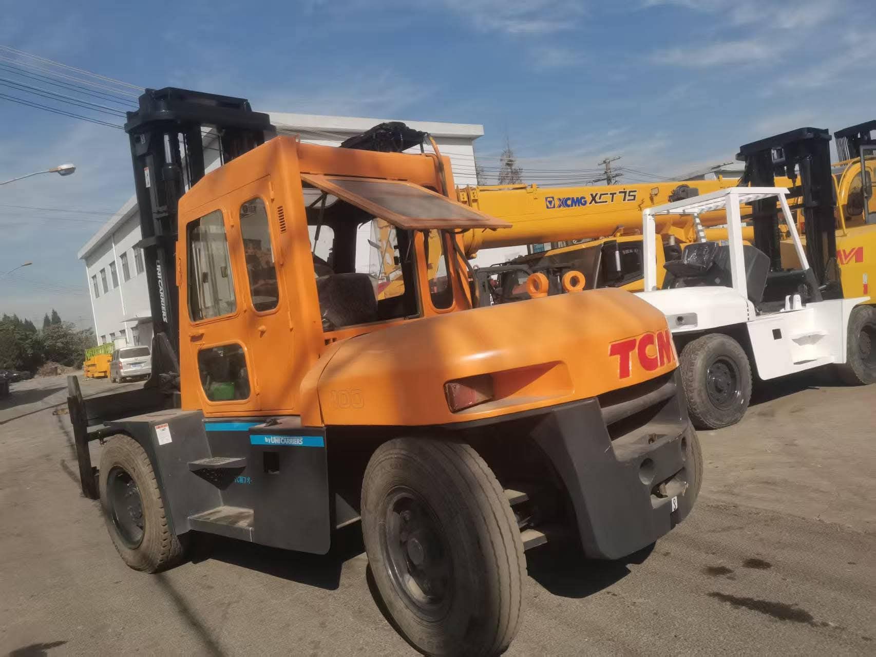 فوركلفت 10طن للايجار الدمام الرياض – رافعة شوكية