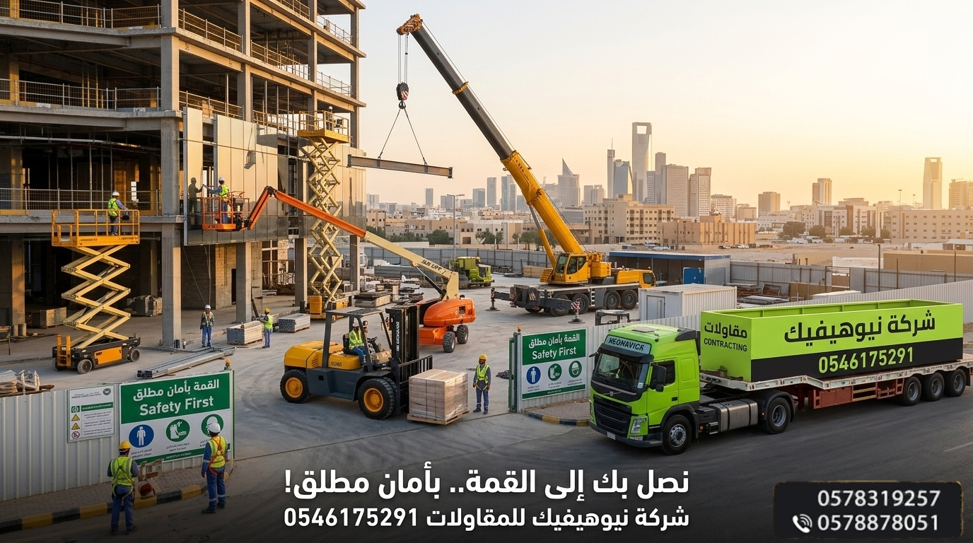 سيزرلفت ومانلفت للايجار شهري سنوي أسبوعي يومي