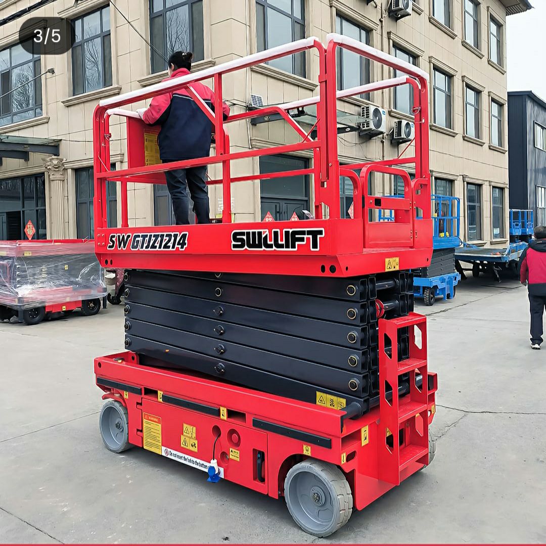 اللايجار سيزرلفت مان لفت رافعة مقصية سقالات كهربائ