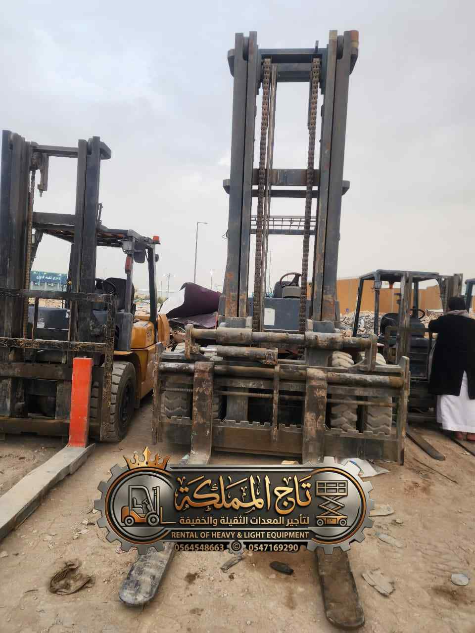 رافعات شوكية للإيجار جدة – فوركلفت – جميع الاحجام