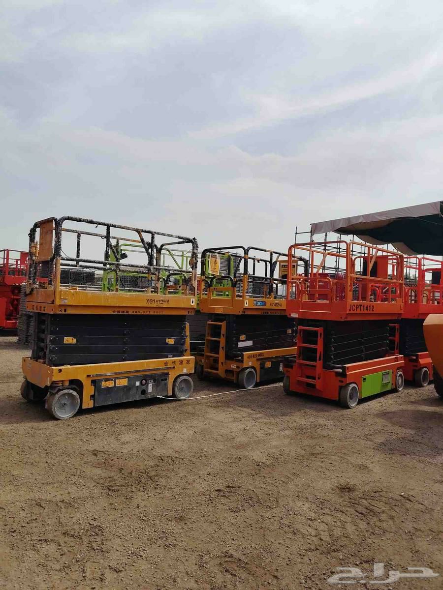 سيزر لفت للأيجار في جدة مكة – رافعات مقصية – سيزرا