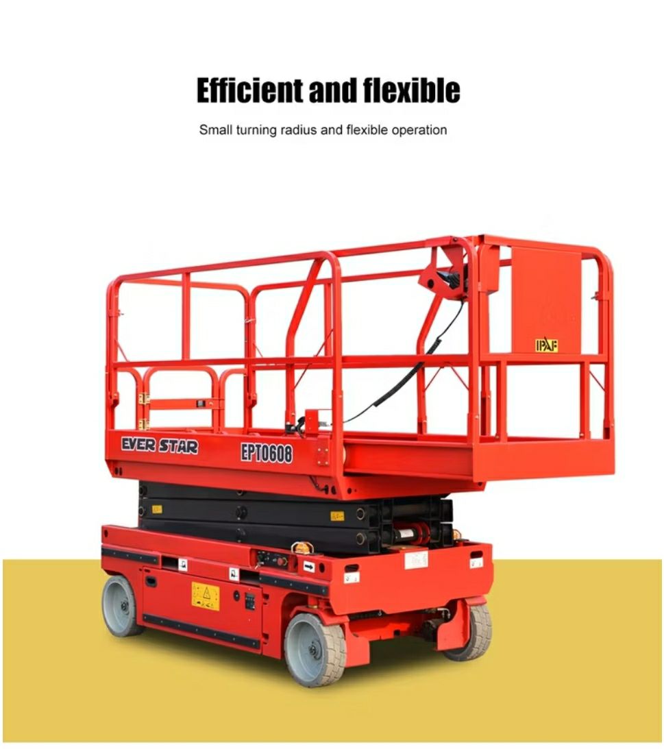 سيزرلفت للإيجار في جدة رافعات مقصية للإيجار بجدة ب