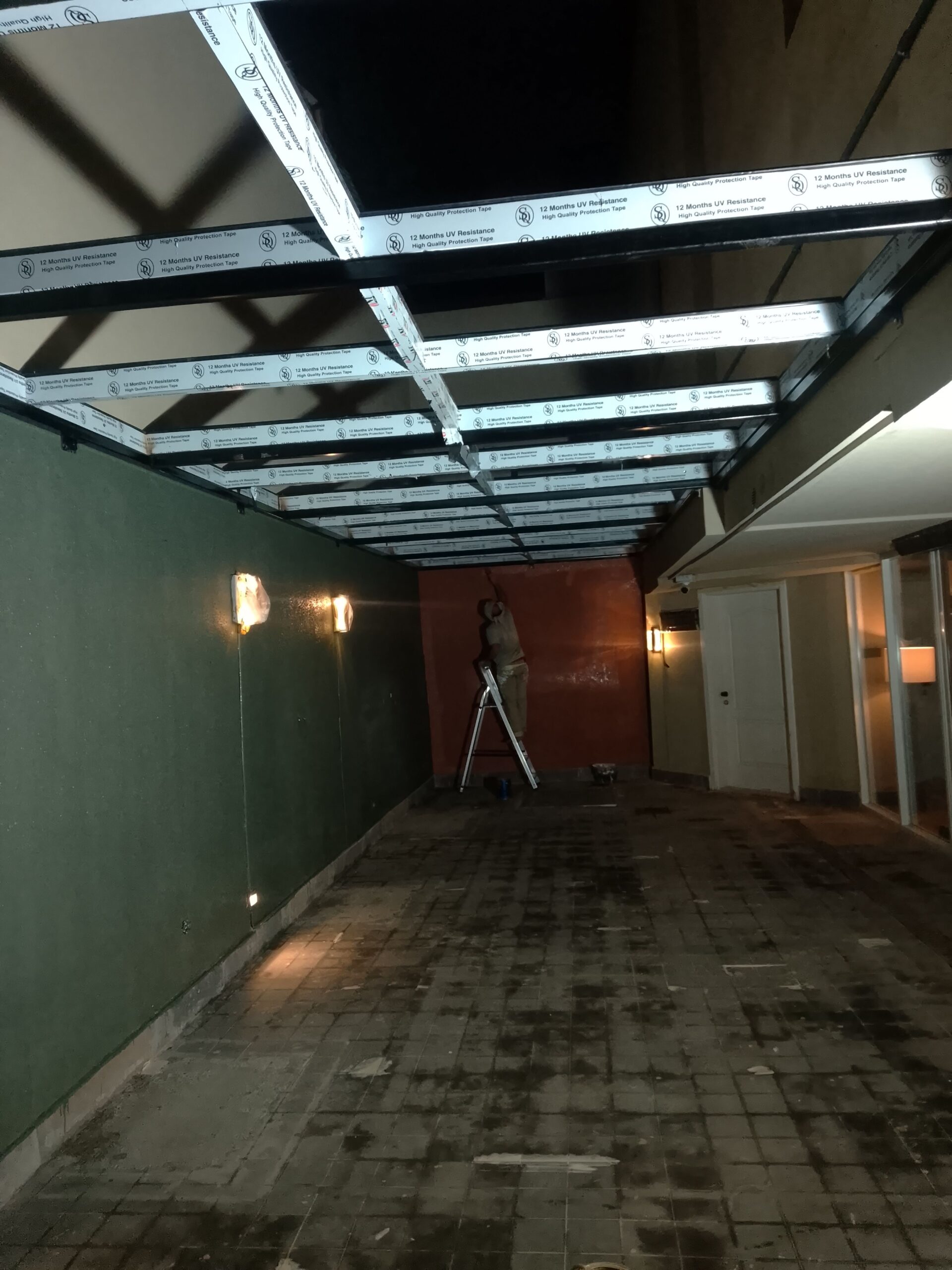 مظلات سواتر هناجر ساندويش بنل وبرجول جده ومكه