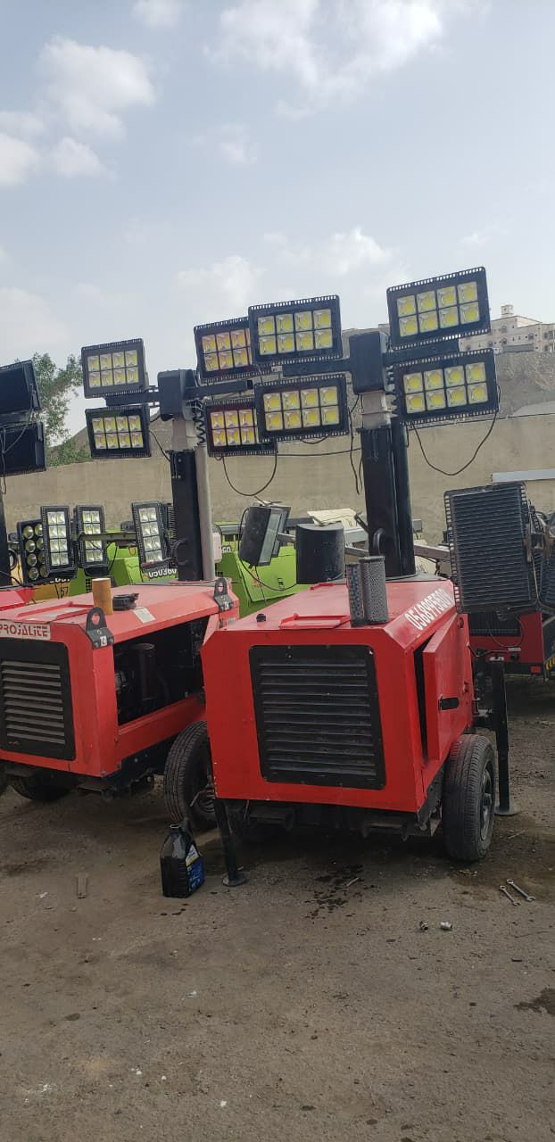 ابراج انارة اللايجار مان لفت سيزرلفت اللايجار رافع