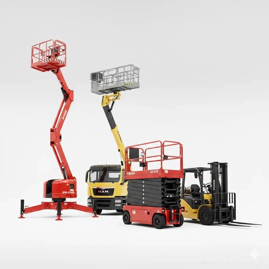 متوفر للإيجار سيزرلفت مان لفت رافعات شوكيه كرينات