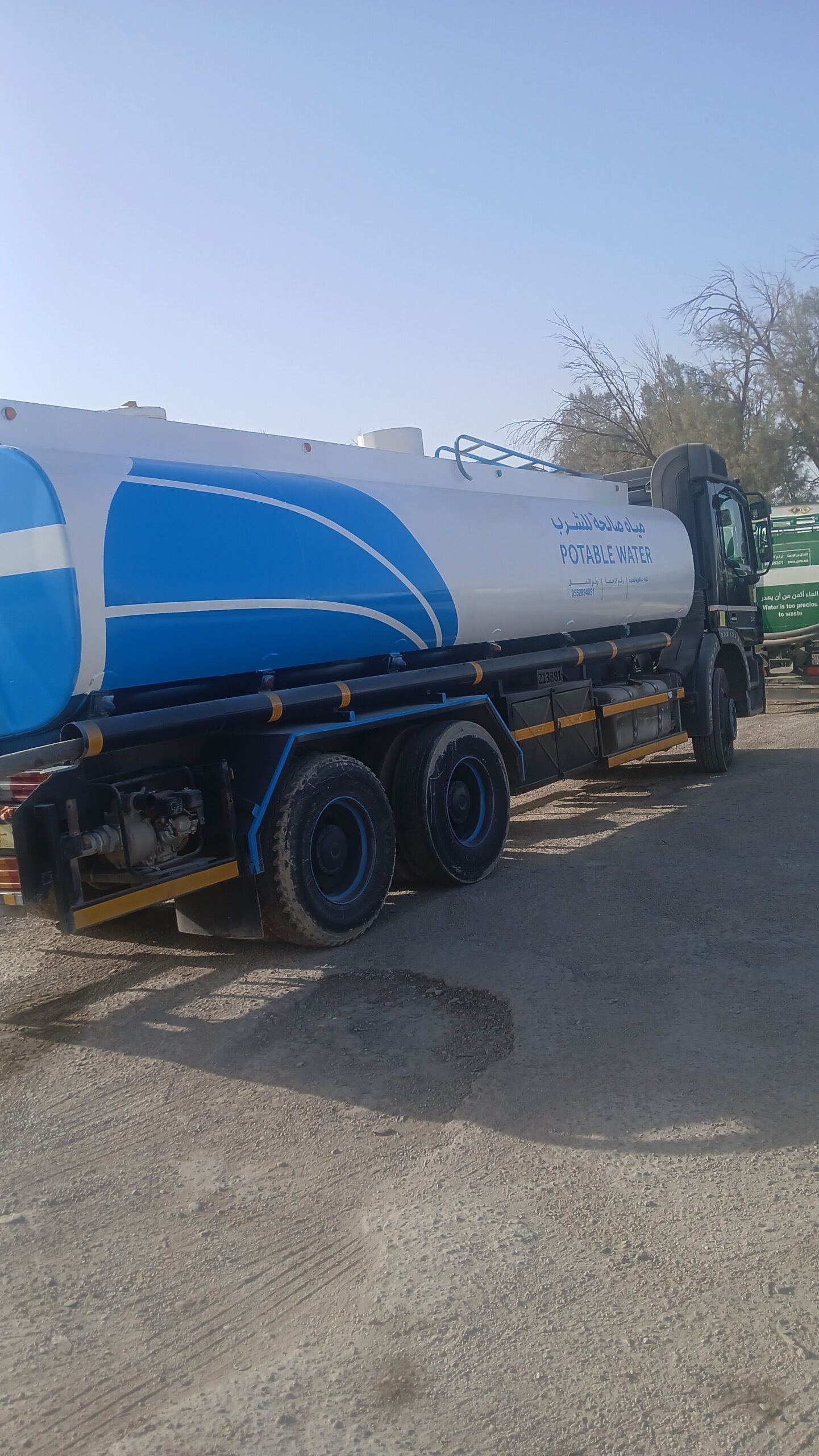 وايت مياه صالحه للشرب ٢٠ طن شمال الرياض