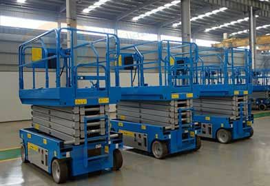 سيزرلفت للايجار رافعات مقصيه للايجار كهرباء ديزل ج