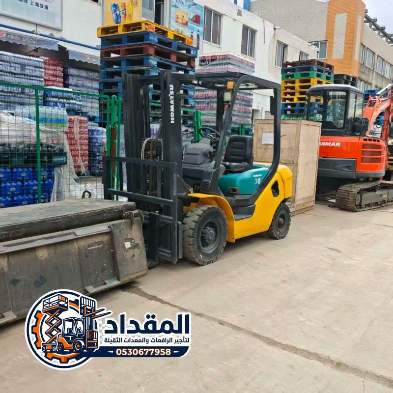 فوركلفت للإيجار في جدة | تأجير رافعات شوكية 3-15 ط