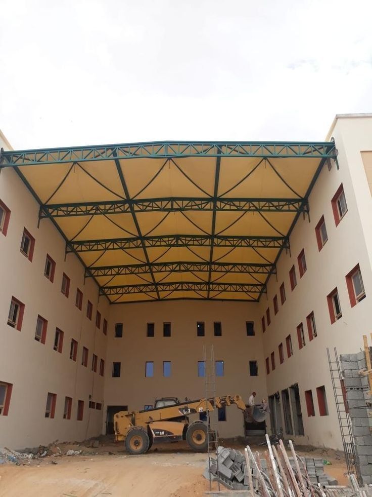 مظلات مداراس قماش