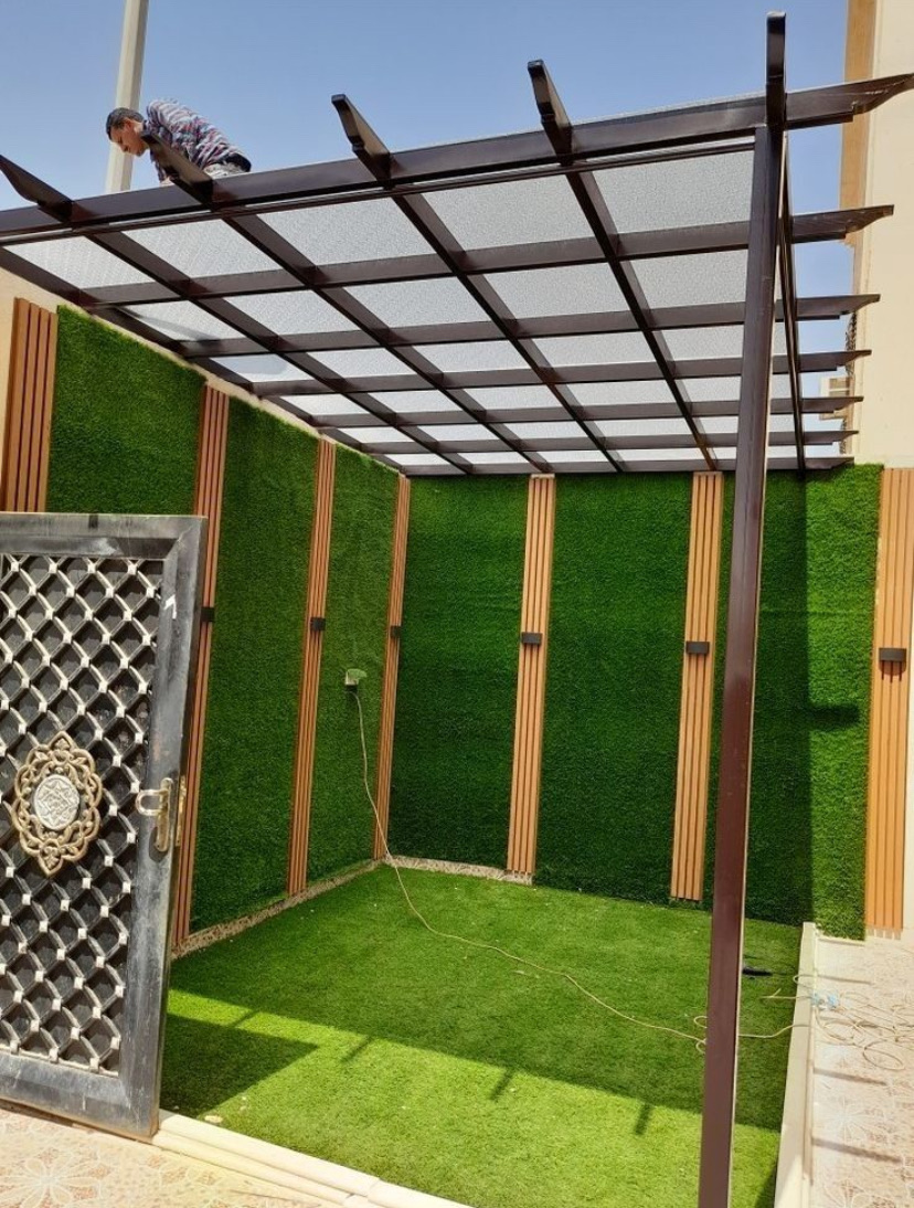 مظلات سيارات مظلات جلسات عرف عازله للحراره ساندوتش