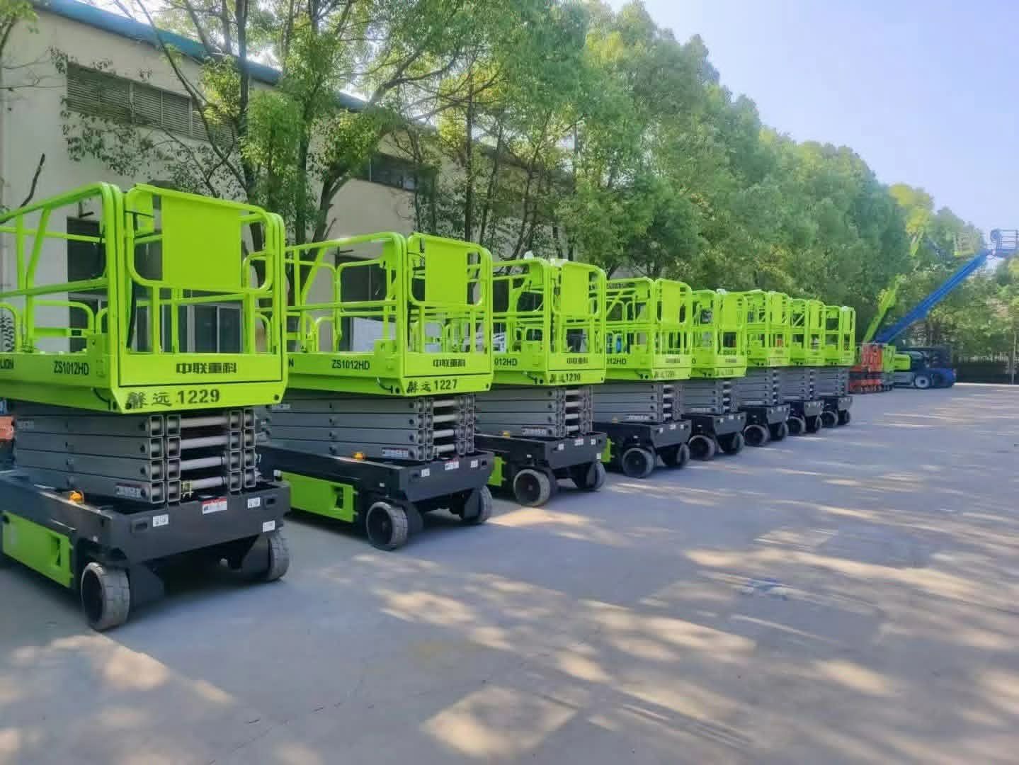 🔝 سيزر لفت للإيجار في جدة ومكة | رافعة مقصية كهربا