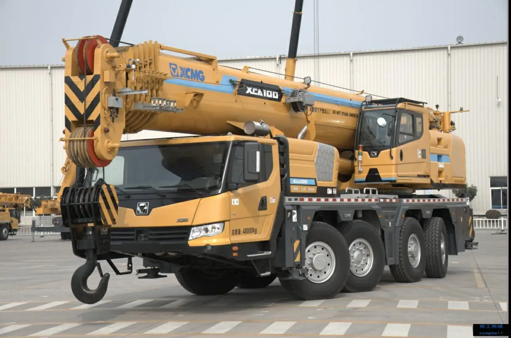 كرين موبايل وونش تلسكوبية وتاور كرين 10–300 طن | ي