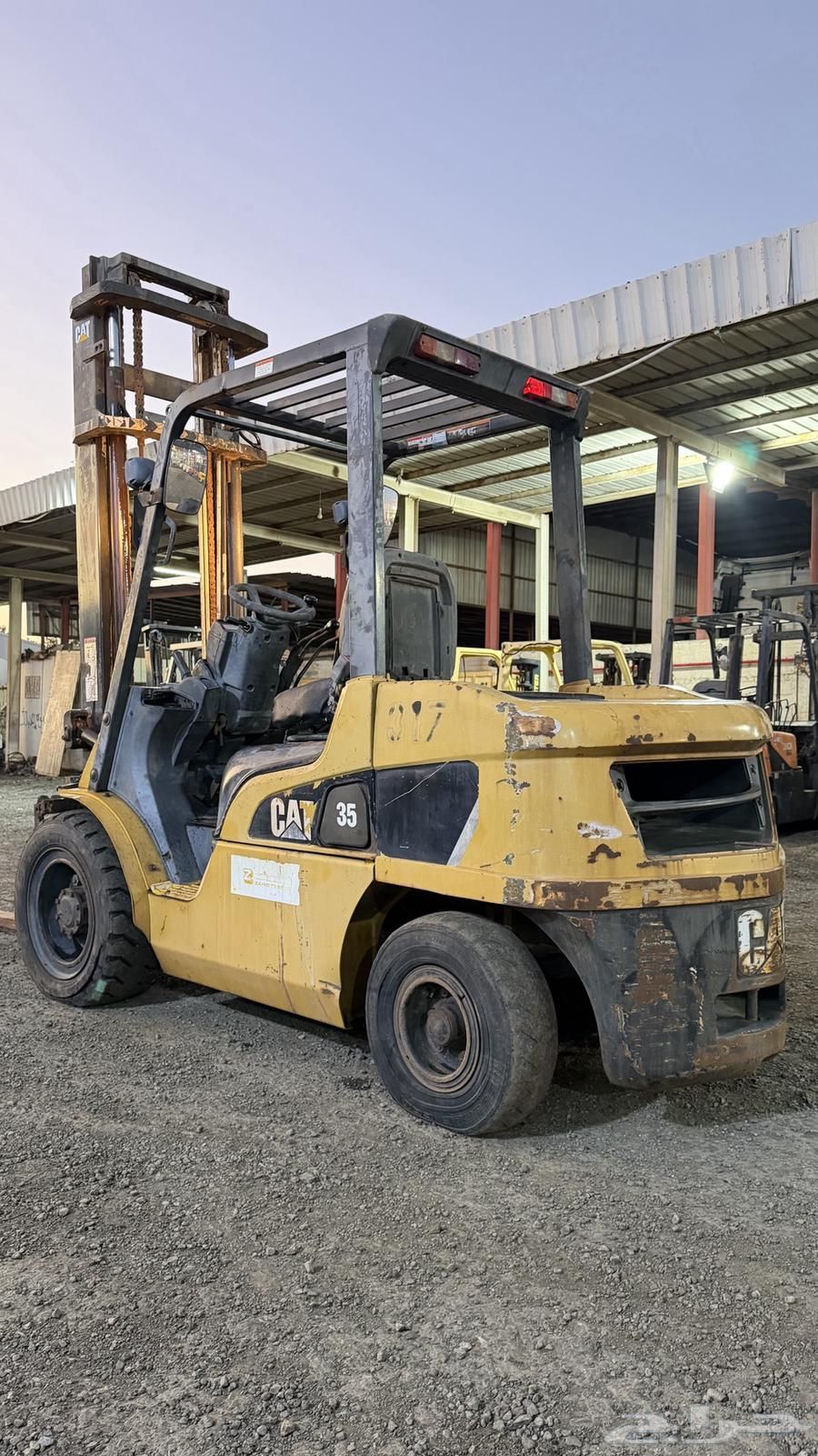 سيزر لفت مان لفت رافعات شوكية للإيجار جدة