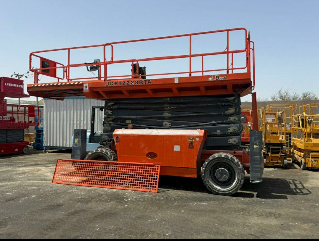 تأجير سيزرلفت مان لفت رافعة مقصية رافعة شوكية كرين