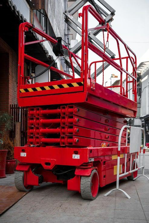 سيزر لفت 16متر للايجار جدة مكة الدمام الرياض رافعا