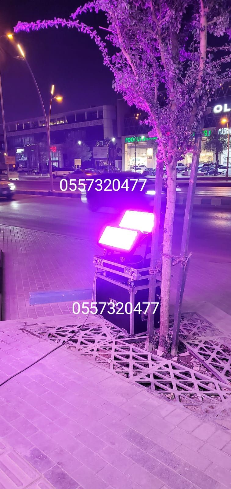 تأجير اجهزة افتتاحات كشافات اضاءات ليزر بالونات نف