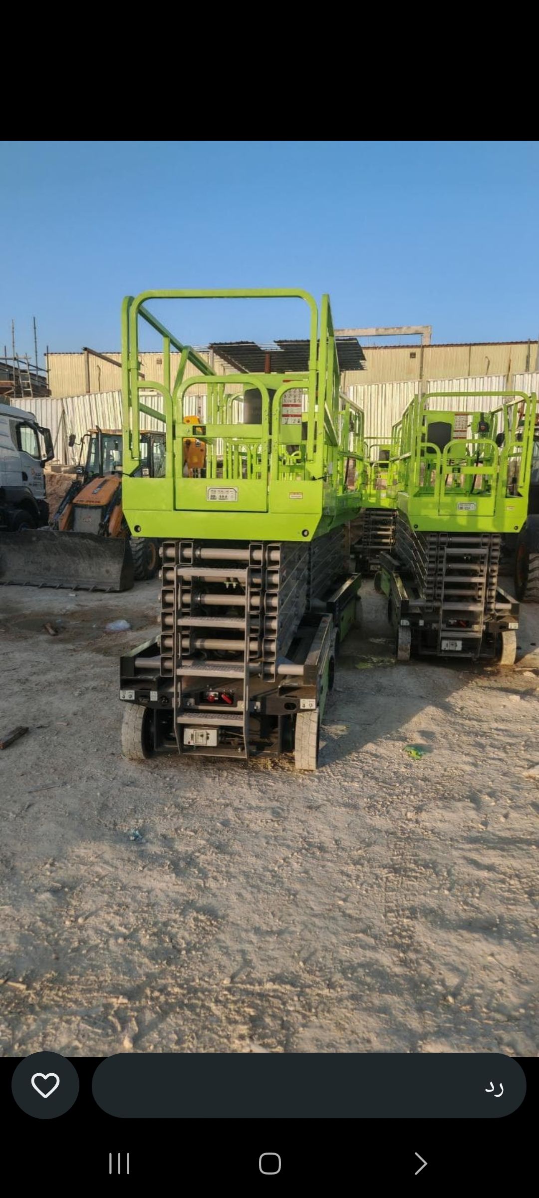 سيزرلفت 12متر للايجار جده مكه سيزرلفت 8متر للايجار