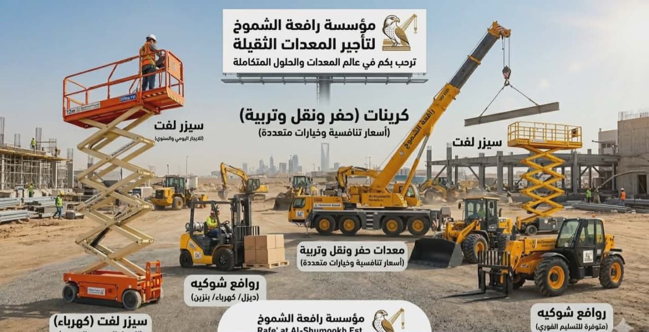 سيزرلفت للايجار في الدمام مان لفت للإيجار في الدما