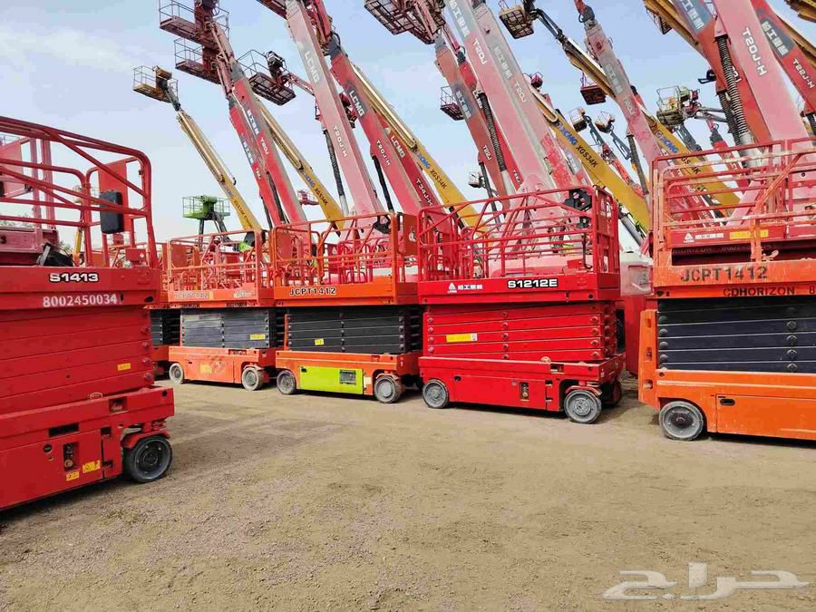 سيزر لفت للأيجار في جدة مكة – رافعات مقصية – سيزرا