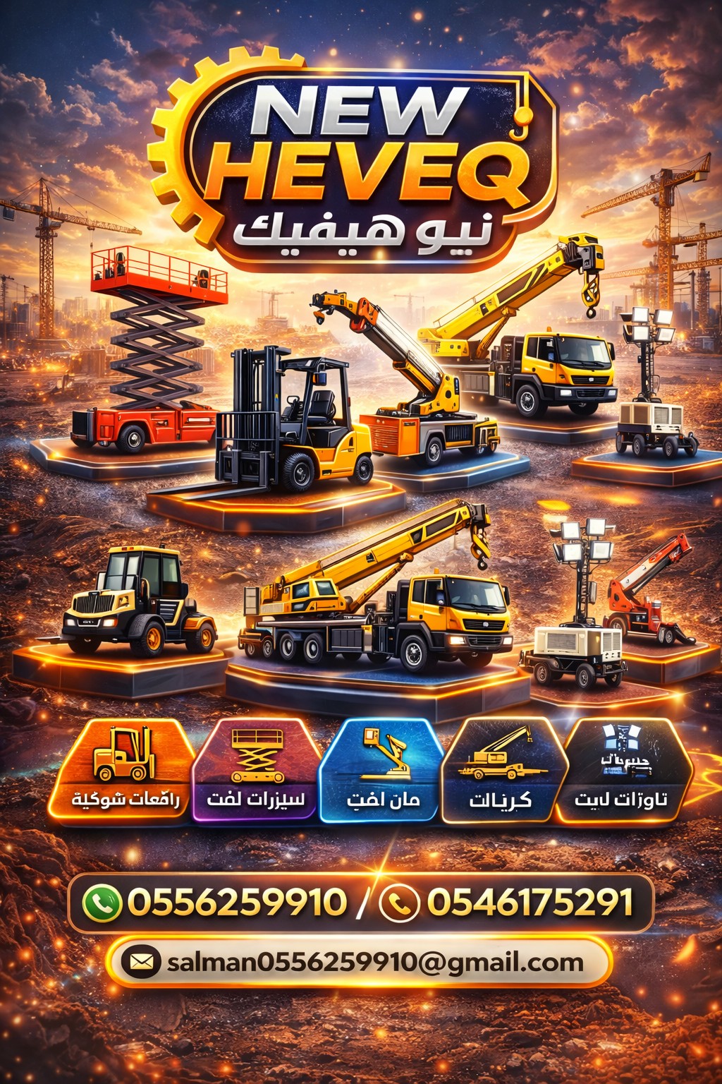 رافعة شوكية للايجار المدينة سيزرلفت للايجار المدين