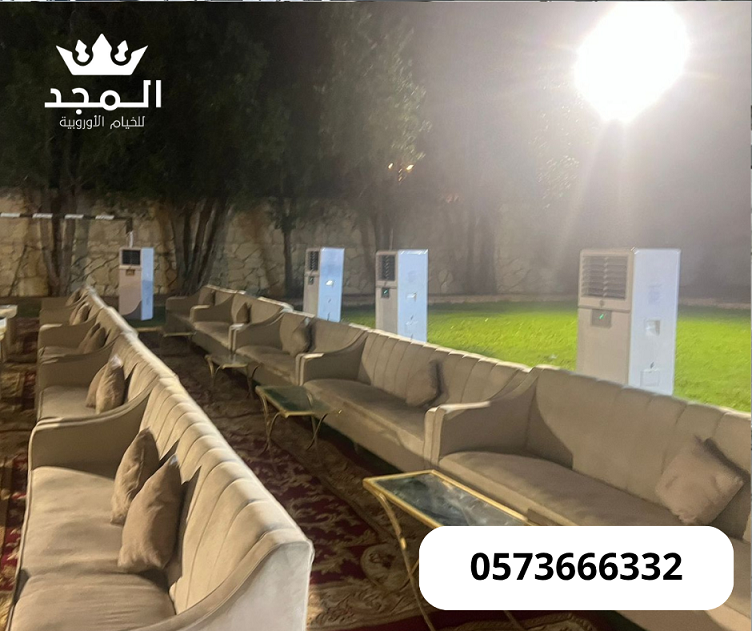 تأجير طاولات وكراسي,جلسات شعبية, تاجير ركنيات خيام