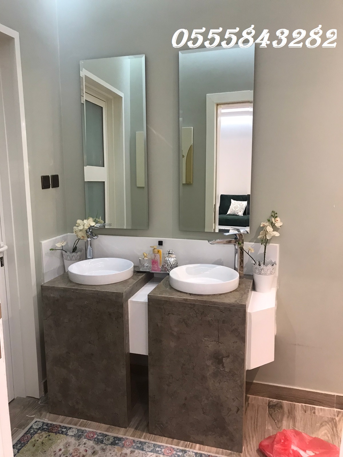 مغاسل حسب المقاس