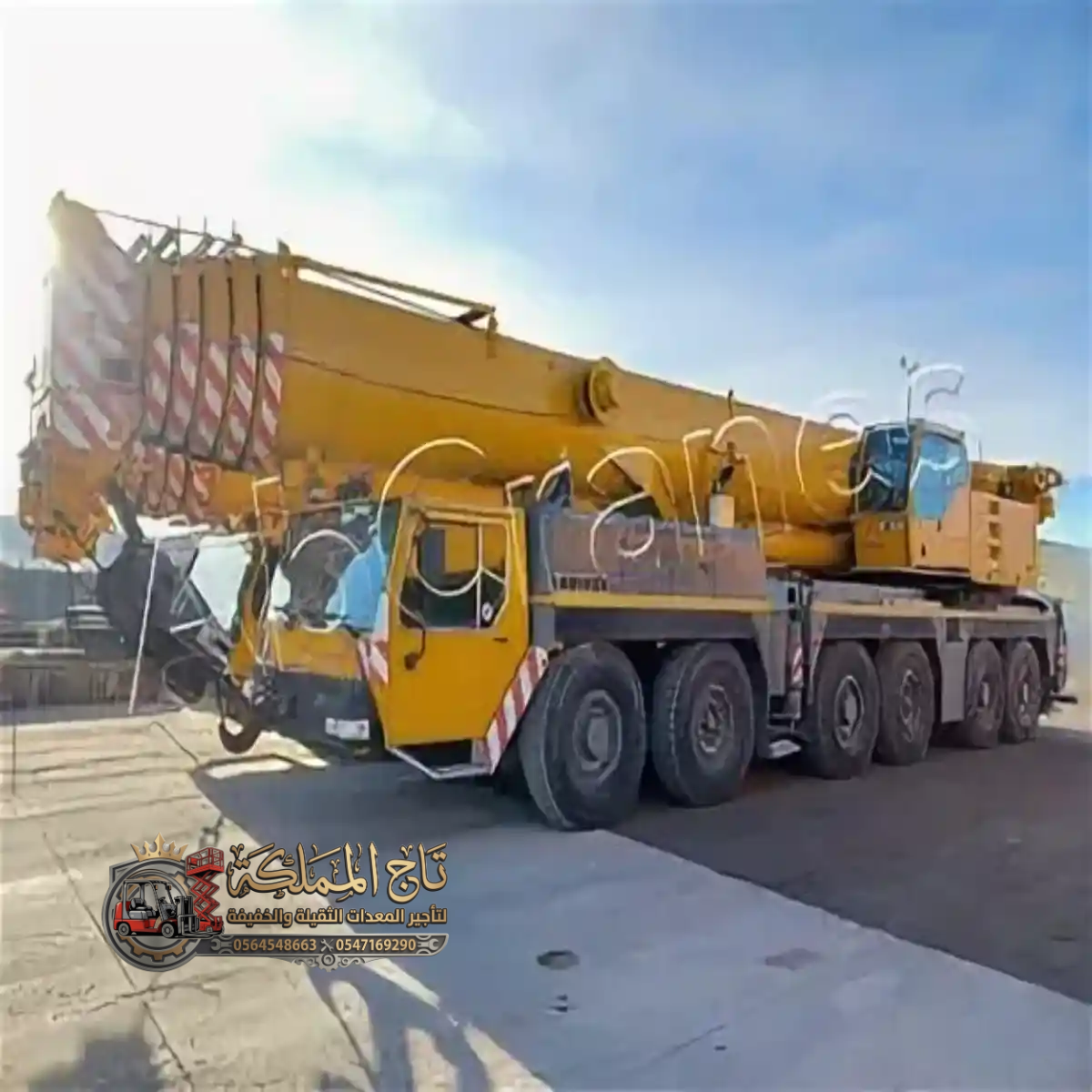 سيزر لفت مان لفت فوركلفت كرينات للأيجار الدمام