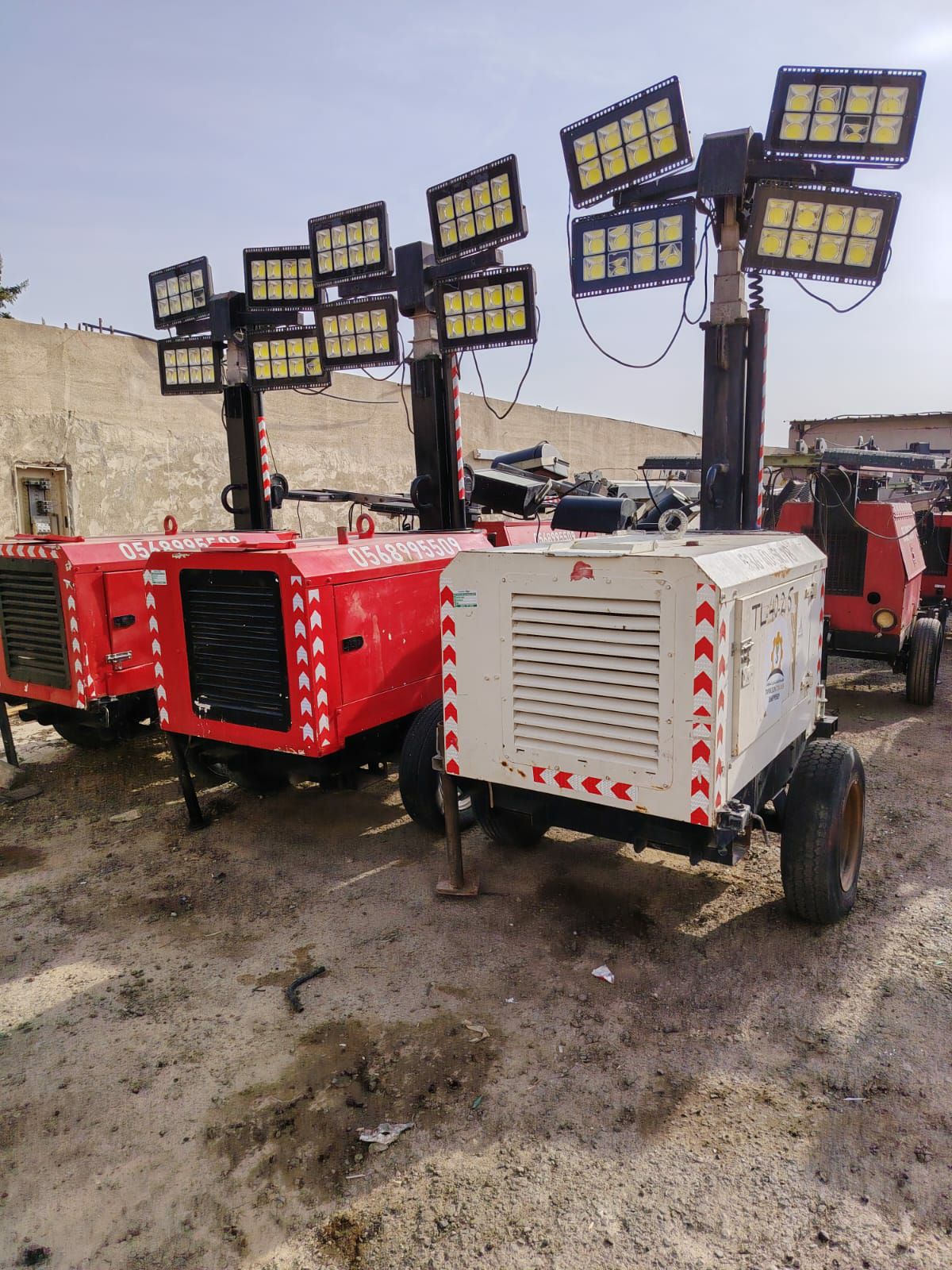 تاورلايت للايجار ابراج انارة اللايجار ابراج اضاءة