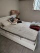 Dubble bed and mattress