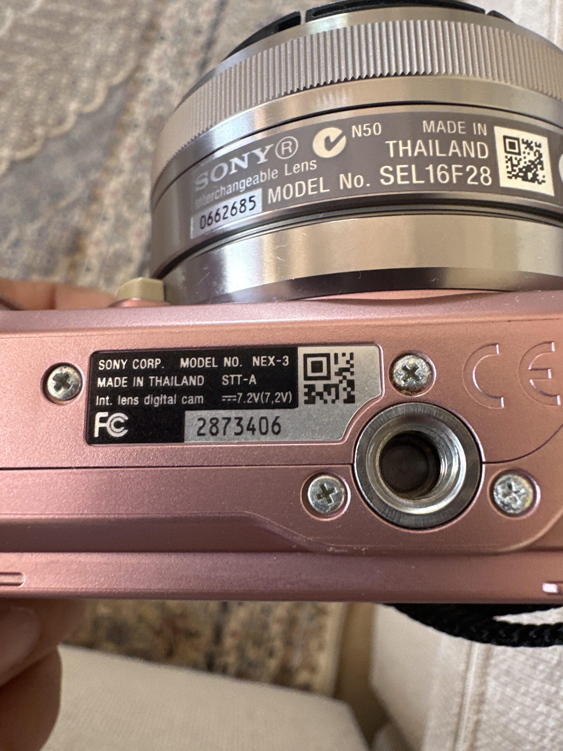 كاميرا سوني Sony NEX-3